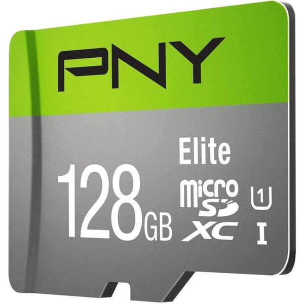 PNY Elite - MicroSDXC-minneskort - 128 GB - UHS-I U1 Klass 10 - 100 MB/s