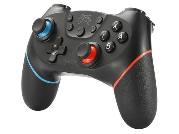 Trådlös handkontroll kompatibel med Nintendo Switch svart