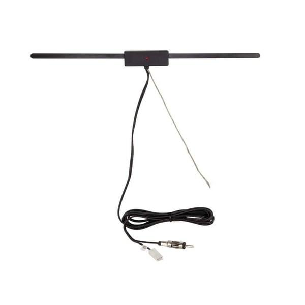 Antenna på glas AM/FM DIN(m) 12V extern