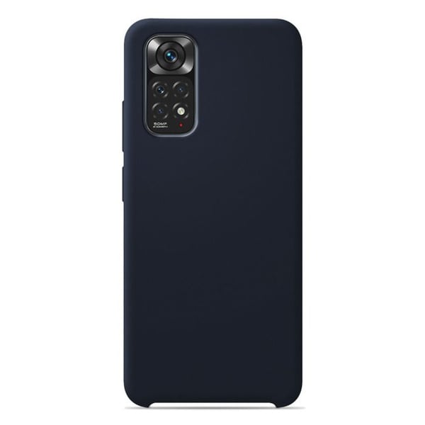 1001Coques - Silikonskal med mjuk touch kompatibel med Xiaomi Redmi Note 11 4G - Inuti mikrofiber sammet