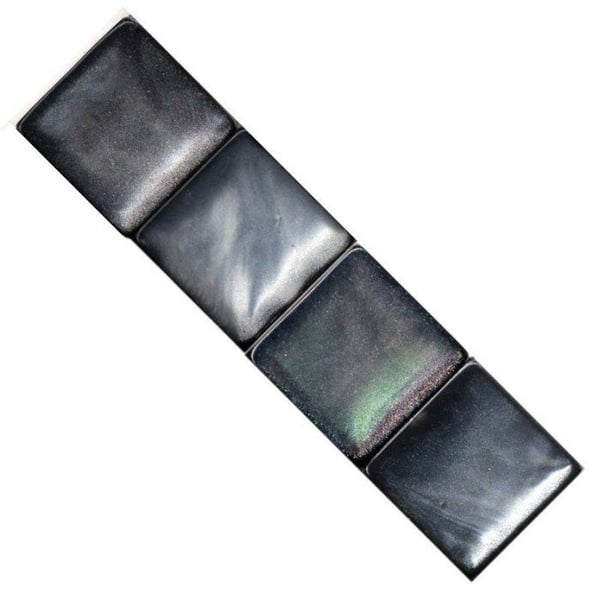 SET MOSAIK SNÄCKA SILVER - 10 MM
