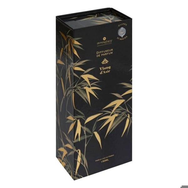 Doftspridare "Plum" i glas 150ml Ylang d'asie - Atmosphera Inredningsdesigner