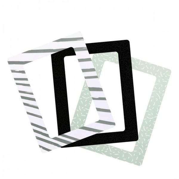 Fotrahy - TNB - Lensy - 5 x Magnetiska - 10x15cm - Rosa - Modernt