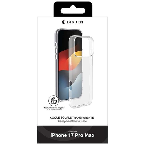 Coque Silisoft - IPhone17 Pro Max - Transparent