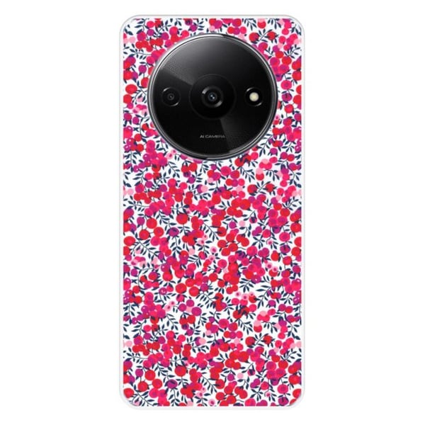 Tryckt silikonfodral kompatibelt Xiaomi Redmi A3 4G Liberty Wiltshire Red