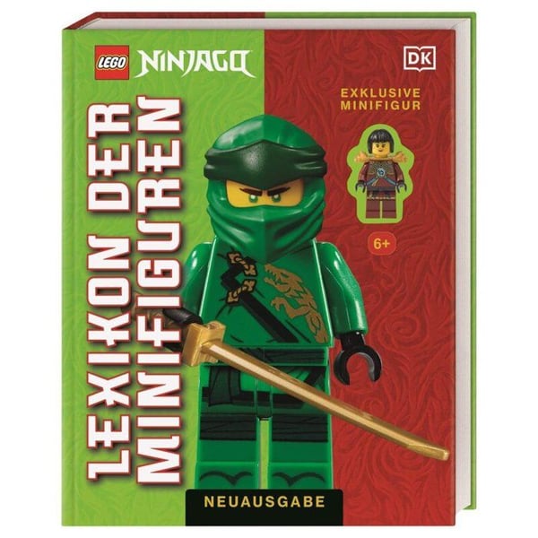 LEGO Bok: NINJAGO Lexikon över Minifigurer. Nyutgåva: Med exklusiv Minifigur