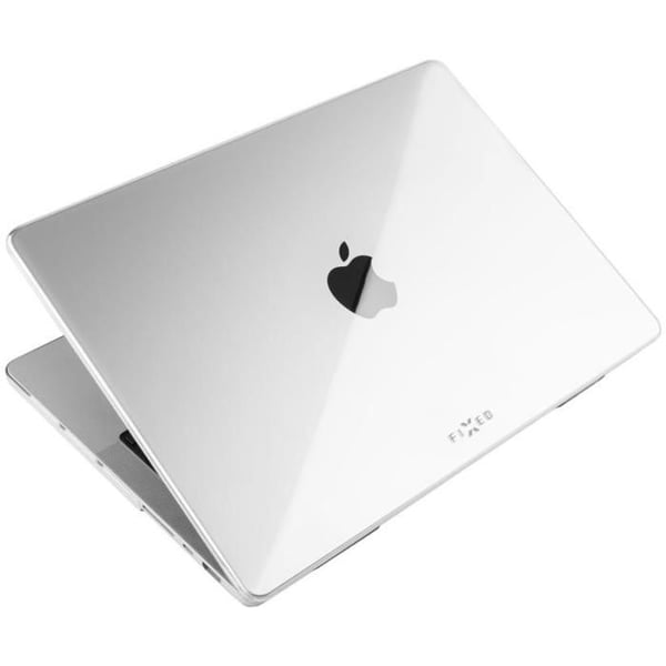 Fodral för bärbar dator - FIXED - MacBook Air 15.3 - 100% genomskinlig - 360° skydd - Antiglidande