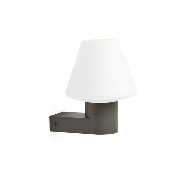 Faro designer ytterväggslampa antracitgrå aluminium 74432A-02