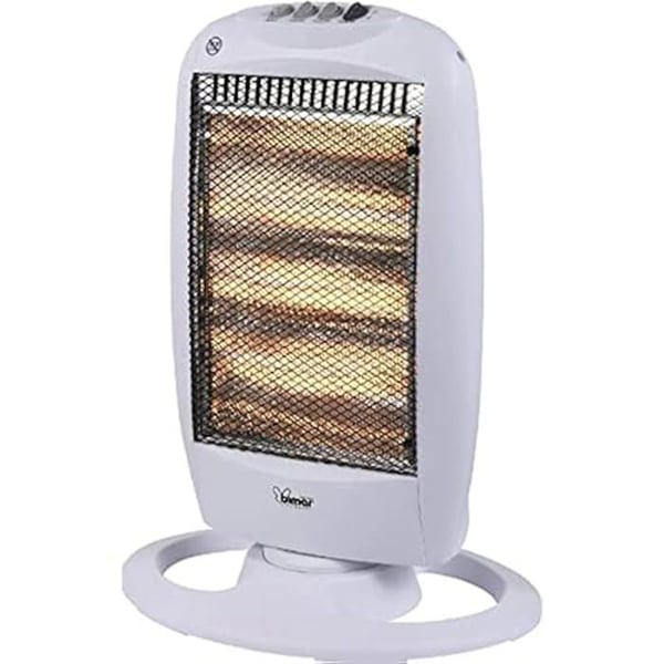 Halogenugn - HR315 - 1200 W - Vit färg - 3 effektlägen - Elektrisk