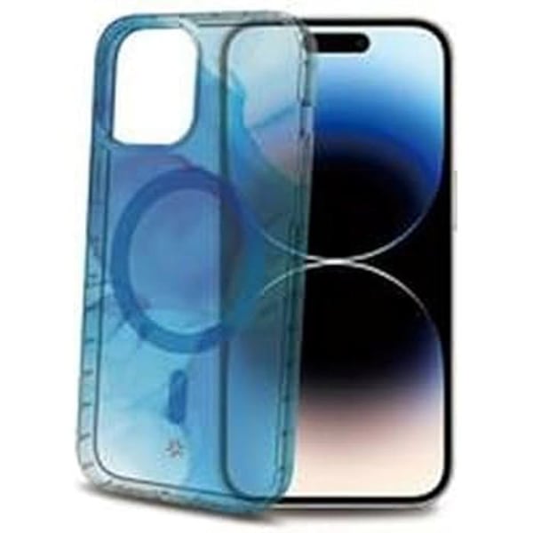 Fodral / skal för mobiltelefon - CELLY - iPhone 15 Pro - Blå genomskinlig - Kompatibel med iPhone 15 Pro Fodral / skal för mobiltelefon - CELLY - iPhone 15 Pro - Blå genomskinlig - Kompatibel med iPhone 15 Pro