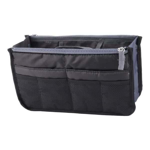 Kosmetisk organiser - CUBES - Resväska - Nylon - Dragkedja - Svart