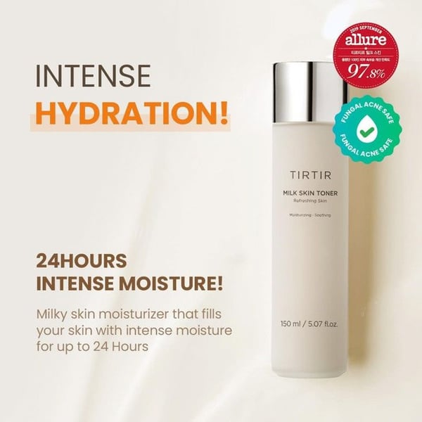 Toner - Mælkehud - 150 ml - Hydrerende - Beroligende - Hypoallergenisk
