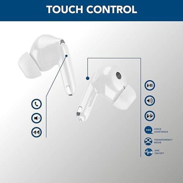 Trådløse In-Ear Høretelefoner Eclipse - CELLULARLINE - Bluetooth - ANC og ENC