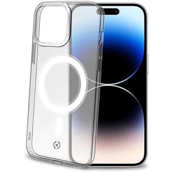 Coque - CELLY - IPH14 Pro - Transparent - Mjuk - Stötskydd