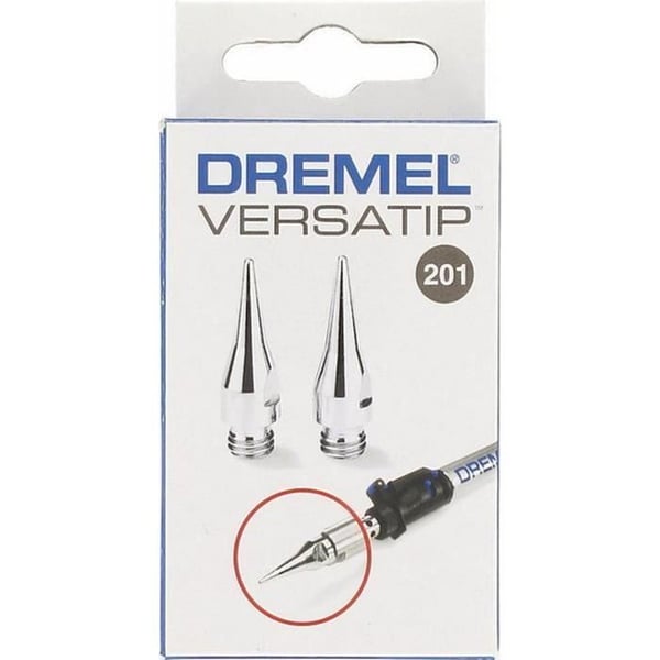 Sæt med 2 loddepunkter DREMEL 201 - Til gasloddejern Versatip og Versaflame