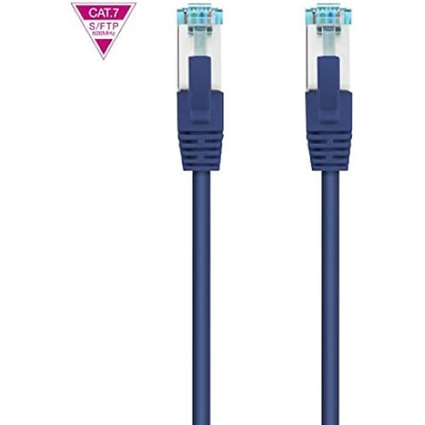 Nätverkskabel Cat.7 - NANO KABEL - 10.20.1701-BL - 600MHZ - LSZH - SFTP AWG26 - 1 m Blå