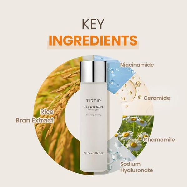 Toner - Mælkehud - 150 ml - Hydrerende - Beroligende - Hypoallergenisk