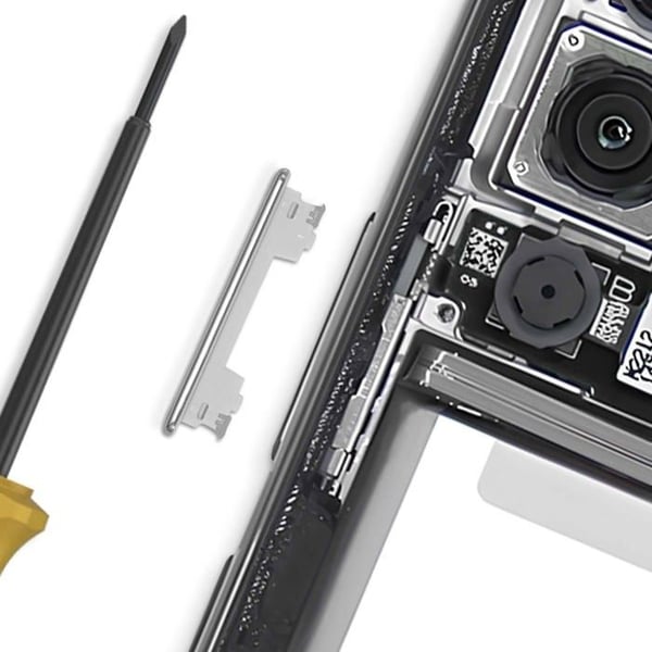 Originalvolymknapp för Galaxy A56 Ersatz Samsung Grå
