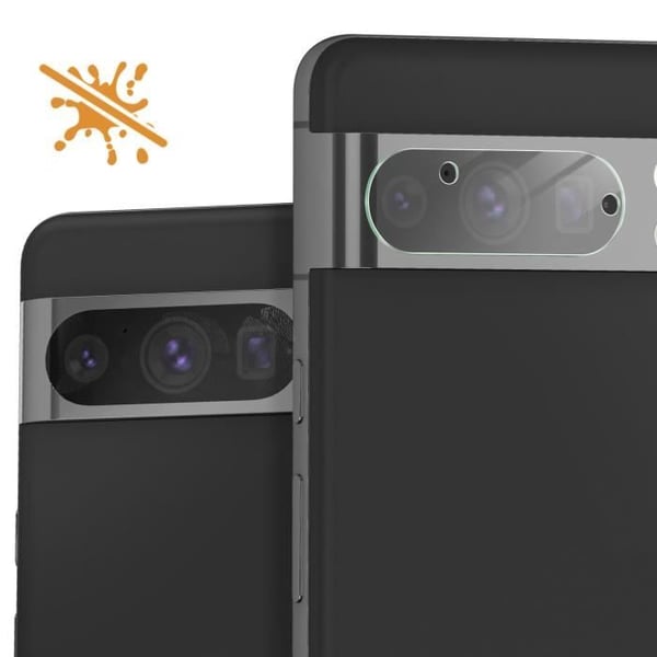 Skyddsfilm - AVIZAR - Google Pixel 8 Pro - 9H härdat glas - Anti-fingeravtryck - Kameraskydd