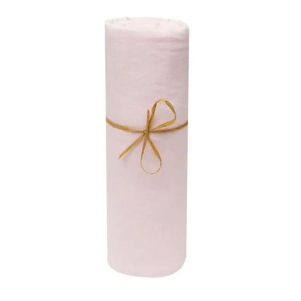 Drap housse till spjälsäng 60 x 120 cm / 100% bomull / 57 trådar/cm² - Rosa Drap housse till spjälsäng 60 x 120 cm / 100% bomull / 57 trådar/cm² - Rosa