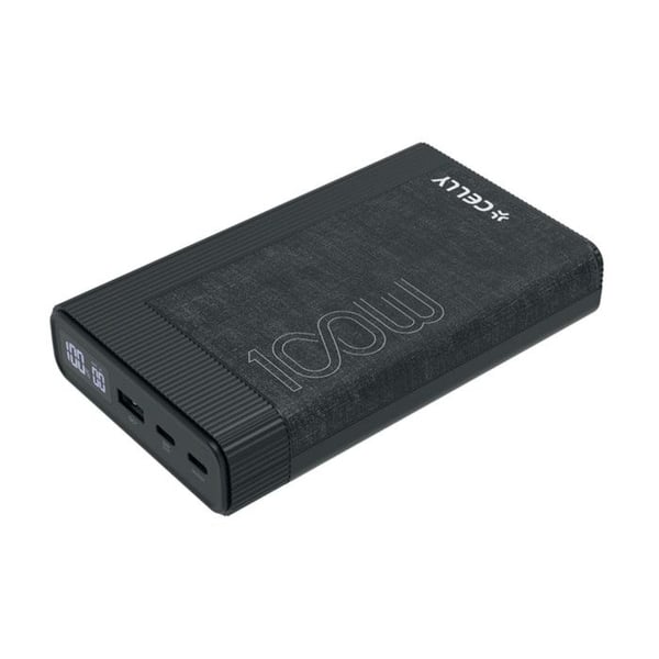 Celly Powerbank PBPD100W20000BK Svart 20 000 mAh