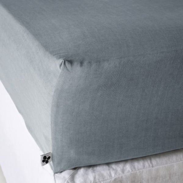 Drap housse "Lysandre" alla dimensioner "Lyocel" Papillon-effekt - Lysandre Stone - 160 x 200 cm kant av 30 cm