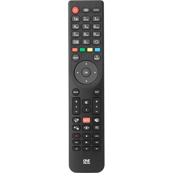 EN AV FÖR ALLA URC1918 Fjärrkontroll för alla TV Telefunken - Svart