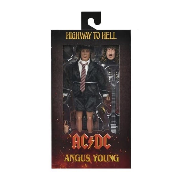 Figur - Angus Young Highway To Hell - 20cm - PVC - Realistiska detaljer