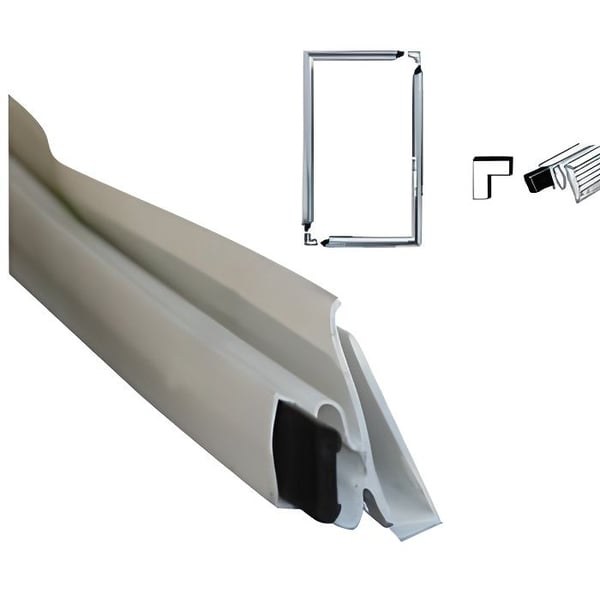 Universellt tätningsmedel - Ej specificerat - Tätningssats (x2) - Magnetisk - 200x100 cm - Kylskåp/Frys
