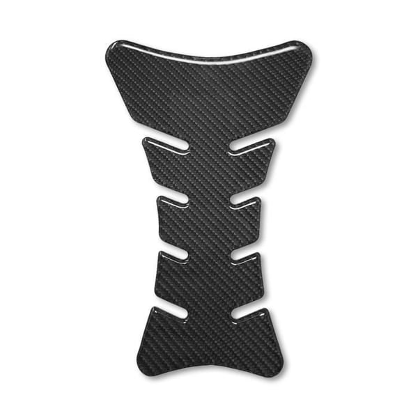 Skyddande klistermärke 3D - RealFiber - Motorreservoir - Kolfiber - 13 x 20 cm - Polyuretanharpiks