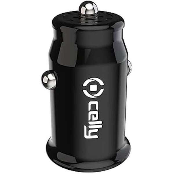 Bil-laddare - CELLY - RTGCC10W - 1x USB 2.0 - Kompatibel med Smartphone & Tablet - Svart