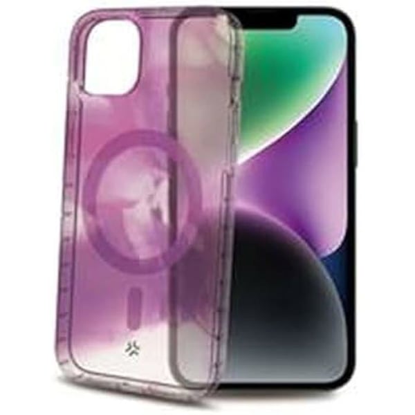 Basic fodral - CELLY - iPhone 15 - Lila - Optimal skydd - Repellerande mot repor