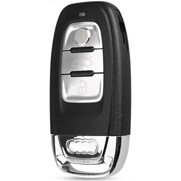 Coque Nyckel för Audi Q5 A4 A5 A6 A7 A8 R8 - Smart Nyckel Plip fjärrkontroll 3 Knappar Phonillico®