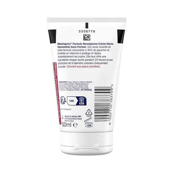 Neutrogena® Norwegian Formula® Oparfymerad koncentrerad handkräm 50ml