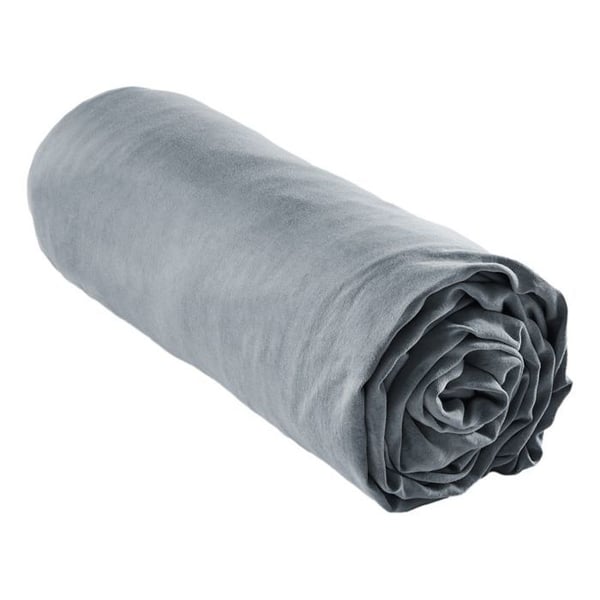 Drap housse "Lysandre" alla dimensioner "Lyocel" Papillon-effekt - Lysandre Stone - 160 x 200 cm kant av 30 cm