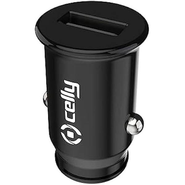 Bil-laddare - CELLY - RTGCC10W - 1x USB 2.0 - Kompatibel med Smartphone & Tablet - Svart