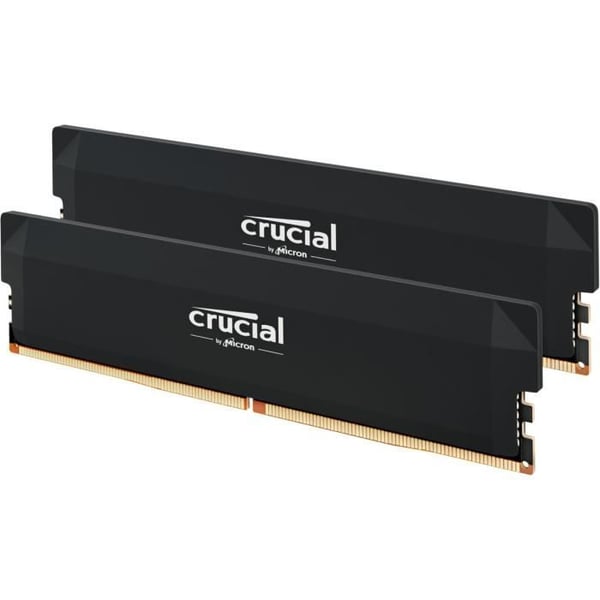 CRUCIAL Minne RAM DDR5 PRO - Överclocking Edition - Kit 64GB (2 x 32GO) - 6400 MT/s - CL40 - UDIMM