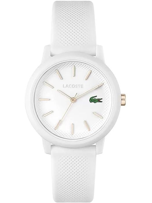 Damklocka LACOSTE LACOSTE.12.12 i vit silikon - 241631