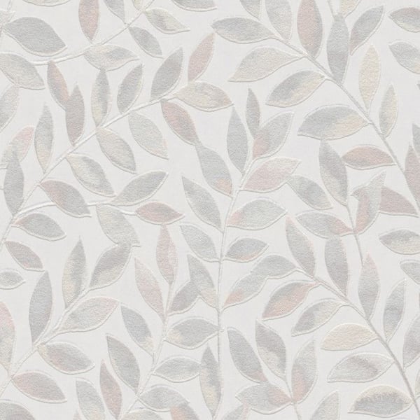 vinyl expanderad 10462-10 non-woven tapet blommor floral 0.53 x 10.05 m Erismann Opus grå