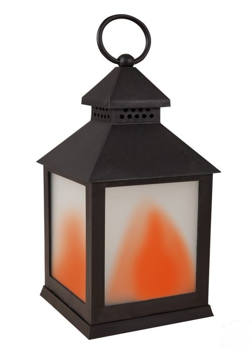 Lysande lykta - P'TIT Clown - RE17942 - 24 cm - Orange LED - Halloween dekoration