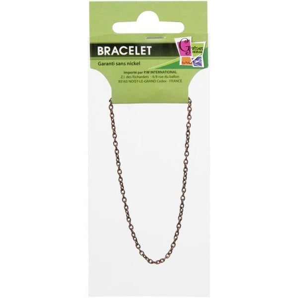 ARMBAND KOPPAR LITEN LÄNK 2 - 20cm