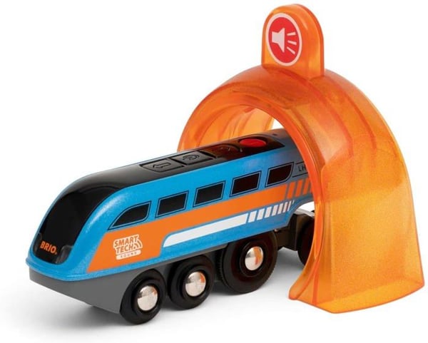 Lokomotiv med Smart Tech Sound stemmeoptager - BRIO - Trætogkredsløb - Blandet - Fra 3 år