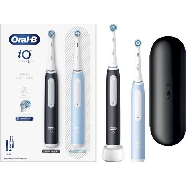 Oral-B iO 3 DUO svart och blå
