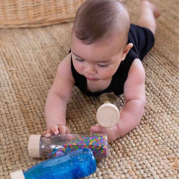Petit Boum | Sensorisk flaska Spy Skog - Beige - TU