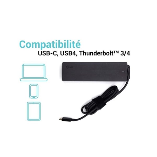 Laddare universell I-TEC USB C PD 3.0 100 W - Strömadapter