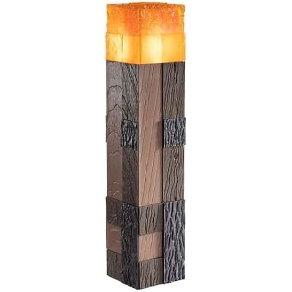 Ficklampa - THE NOBLE COLLECTION - Minecraft Torch - Flimrande LED - 10" - Ålder 8