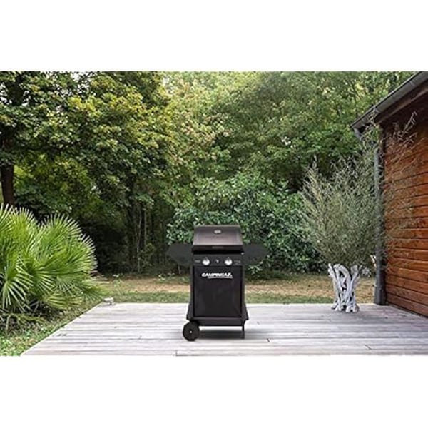 Campingaz Xpert 100 LS Plus kaasugrilli - 2 poltinta - 7,1 kW - Teräksiset ritilät