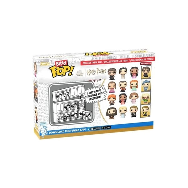 Vinylfigurer - FUNKO - Bitty Pop 4 Pack - 4 figurer - 2,5 cm - Inkluderar mysteriefigur.