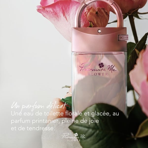Eau de Toilette - MAUBOUSSIN - Promise Me Flower - 90ml - Blomdoft - Svartvinbärsnots