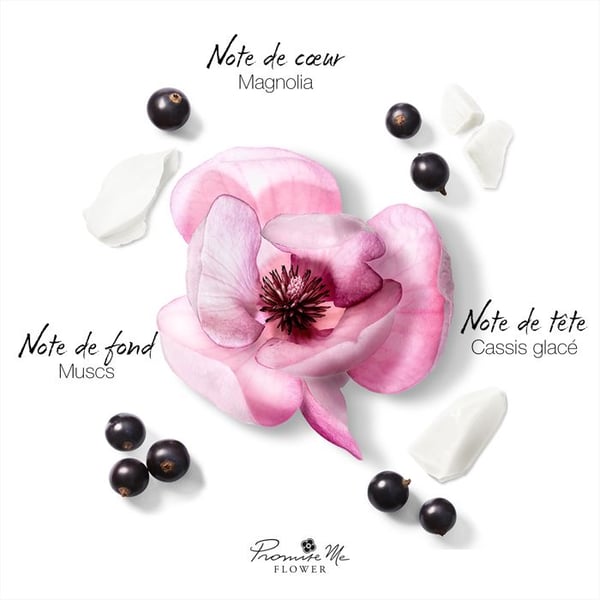 Eau de Toilette - MAUBOUSSIN - Promise Me Flower - 90ml - Blomdoft - Svartvinbärsnots